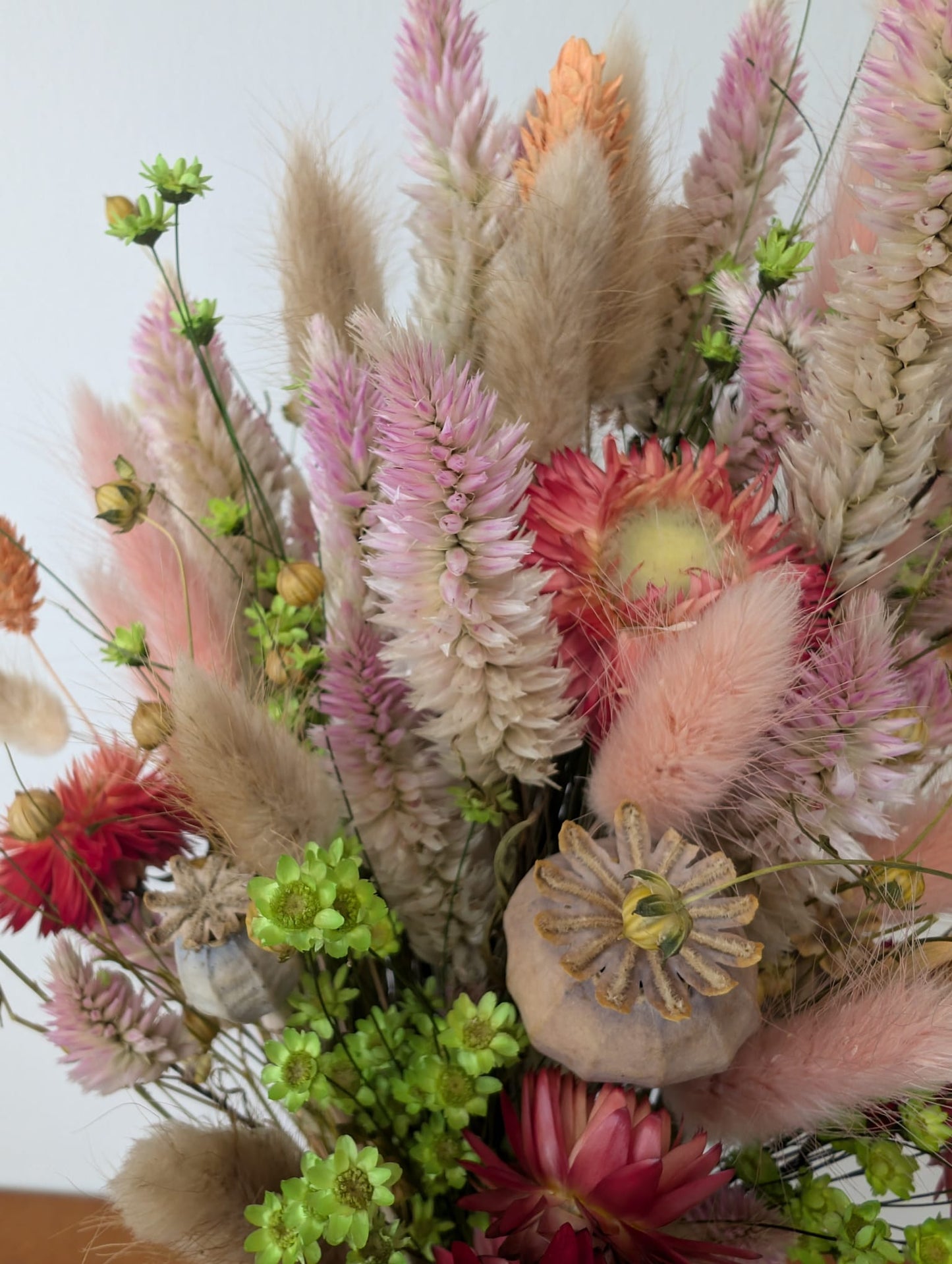 Wild Meadow posy in a bottle