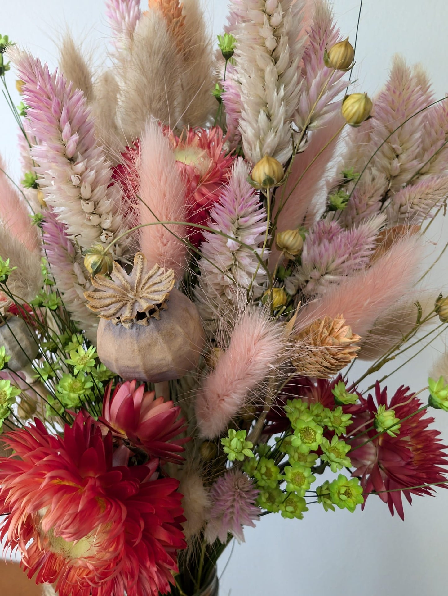 Wild Meadow posy in a bottle