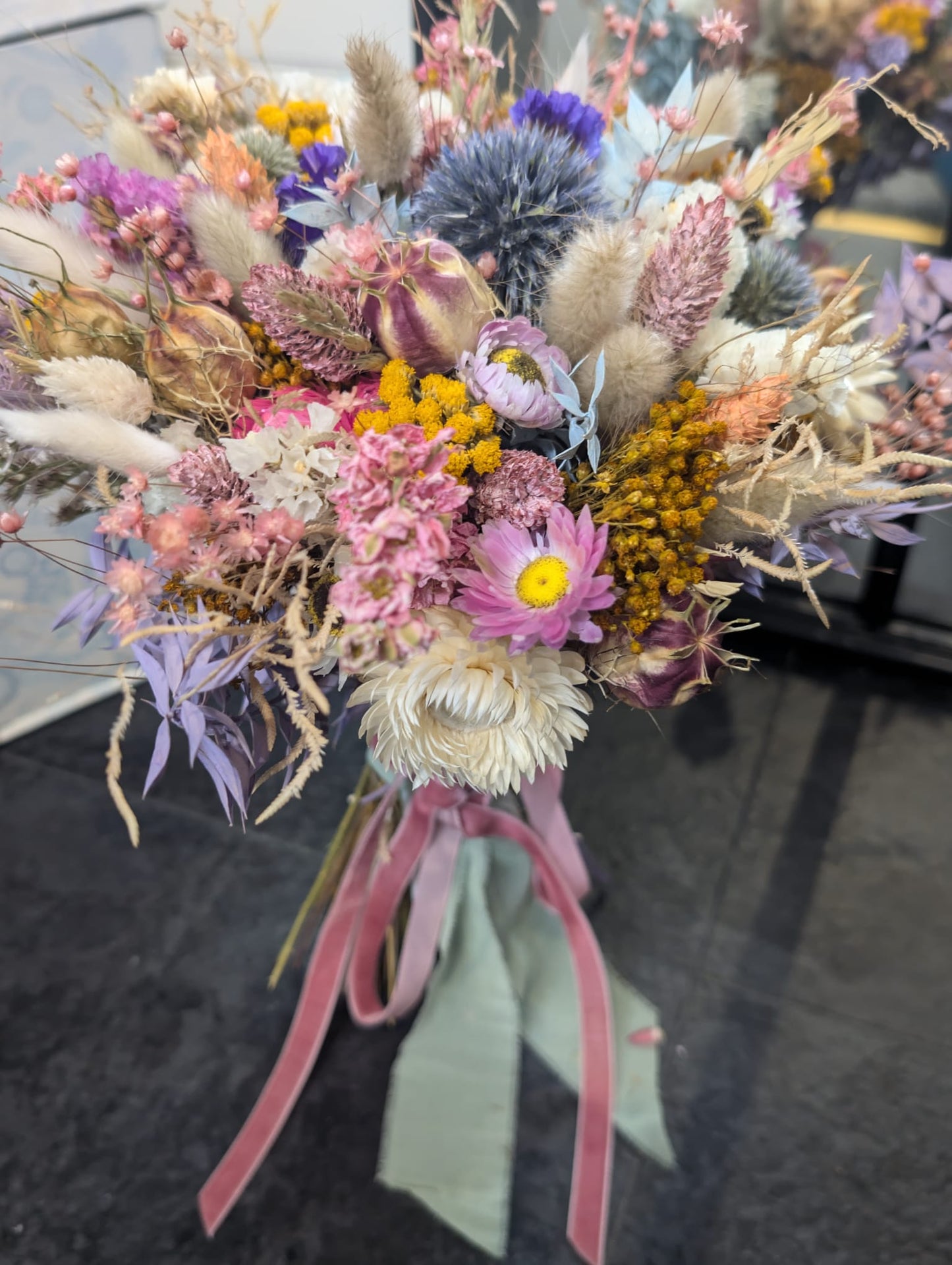 Wild Meadow Dried Flower Bouquet