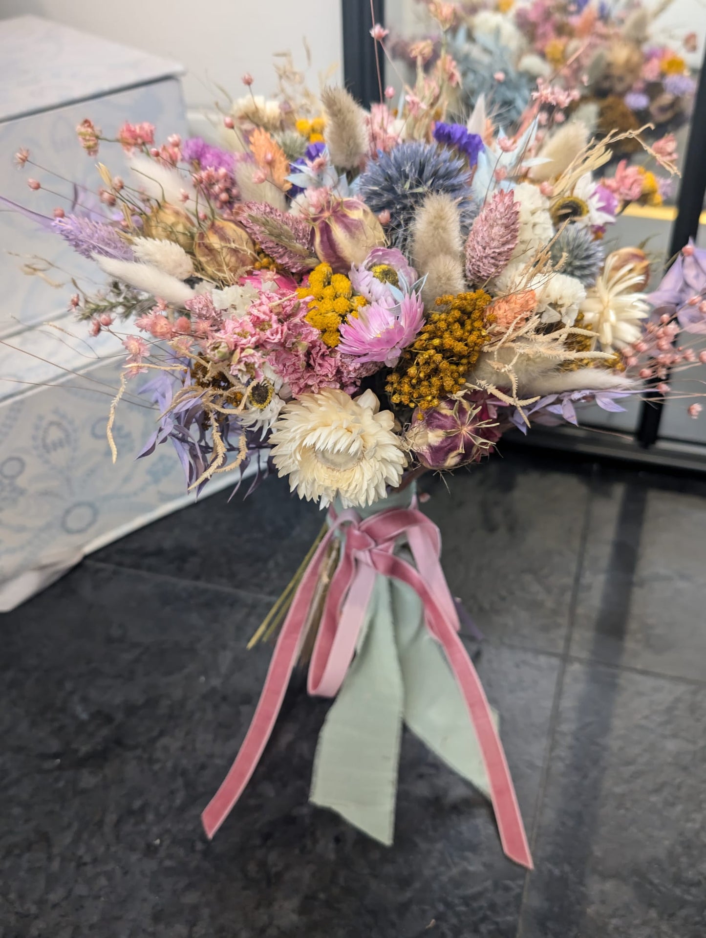 Wild Meadow Dried Flower Bouquet