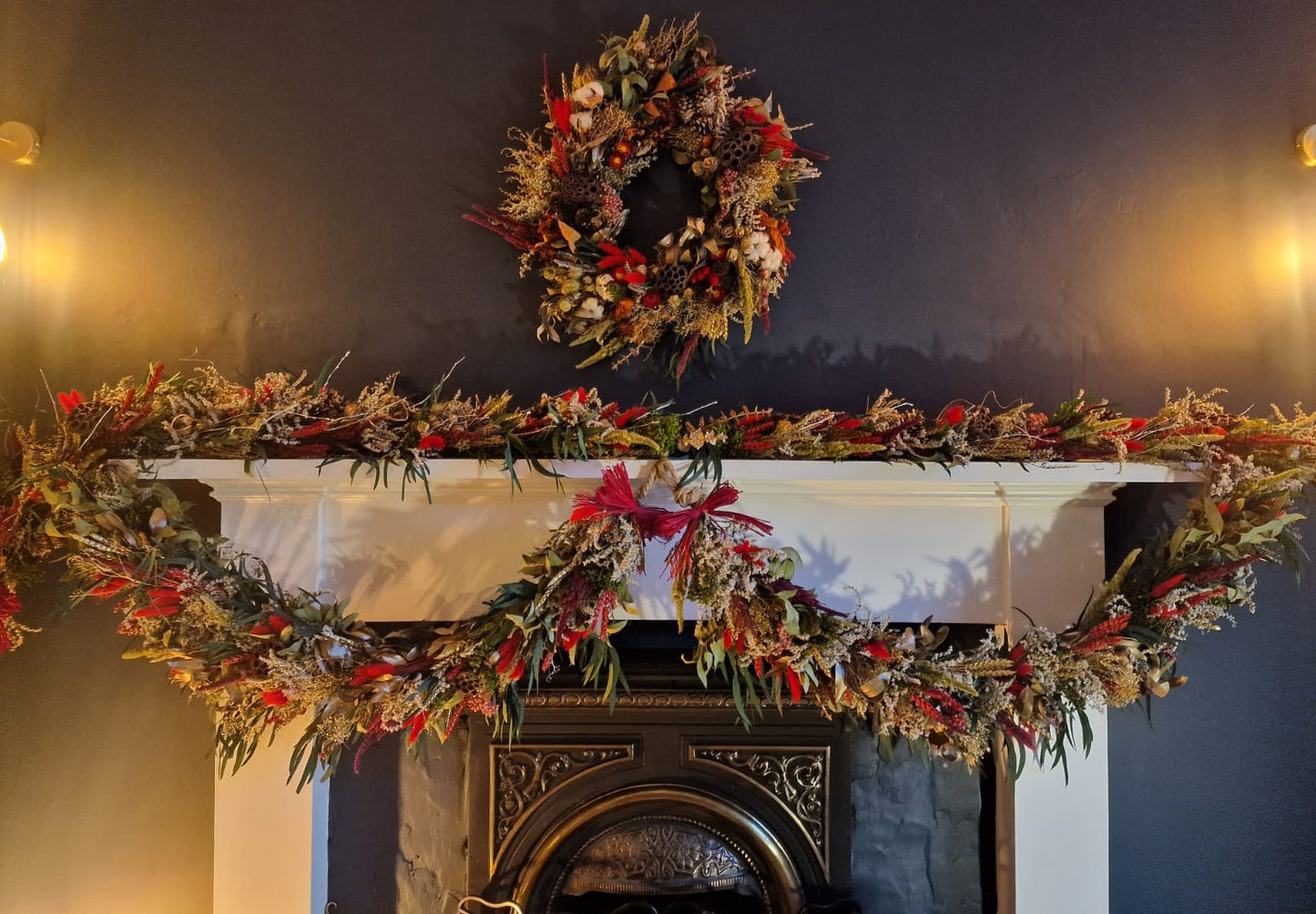 Dried Flower Garland