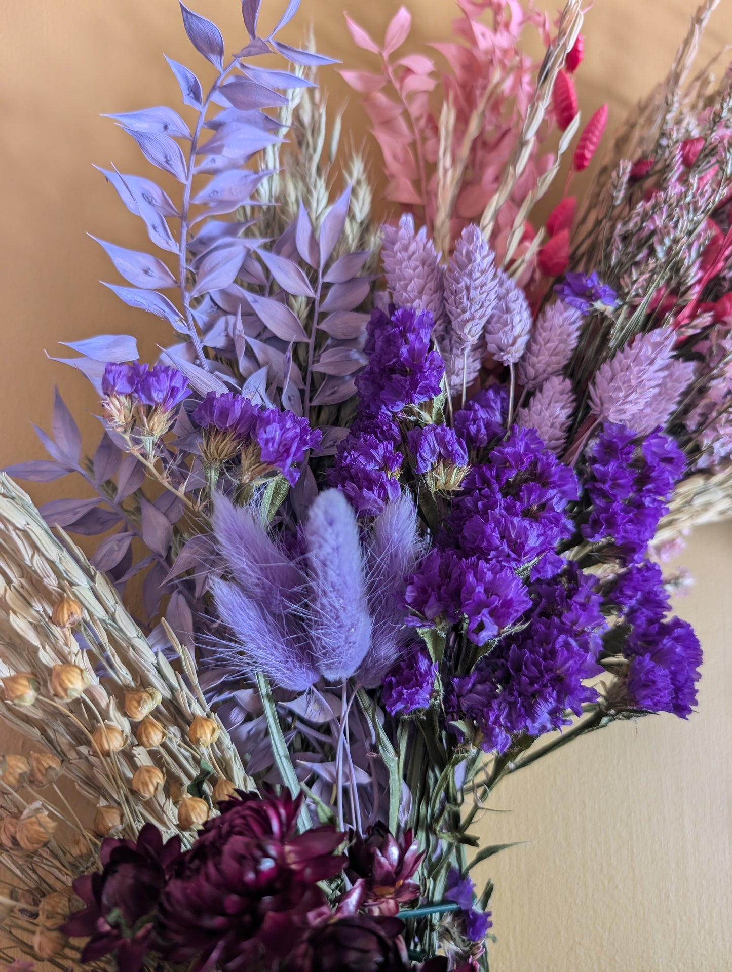 Pink and Purple large wreath