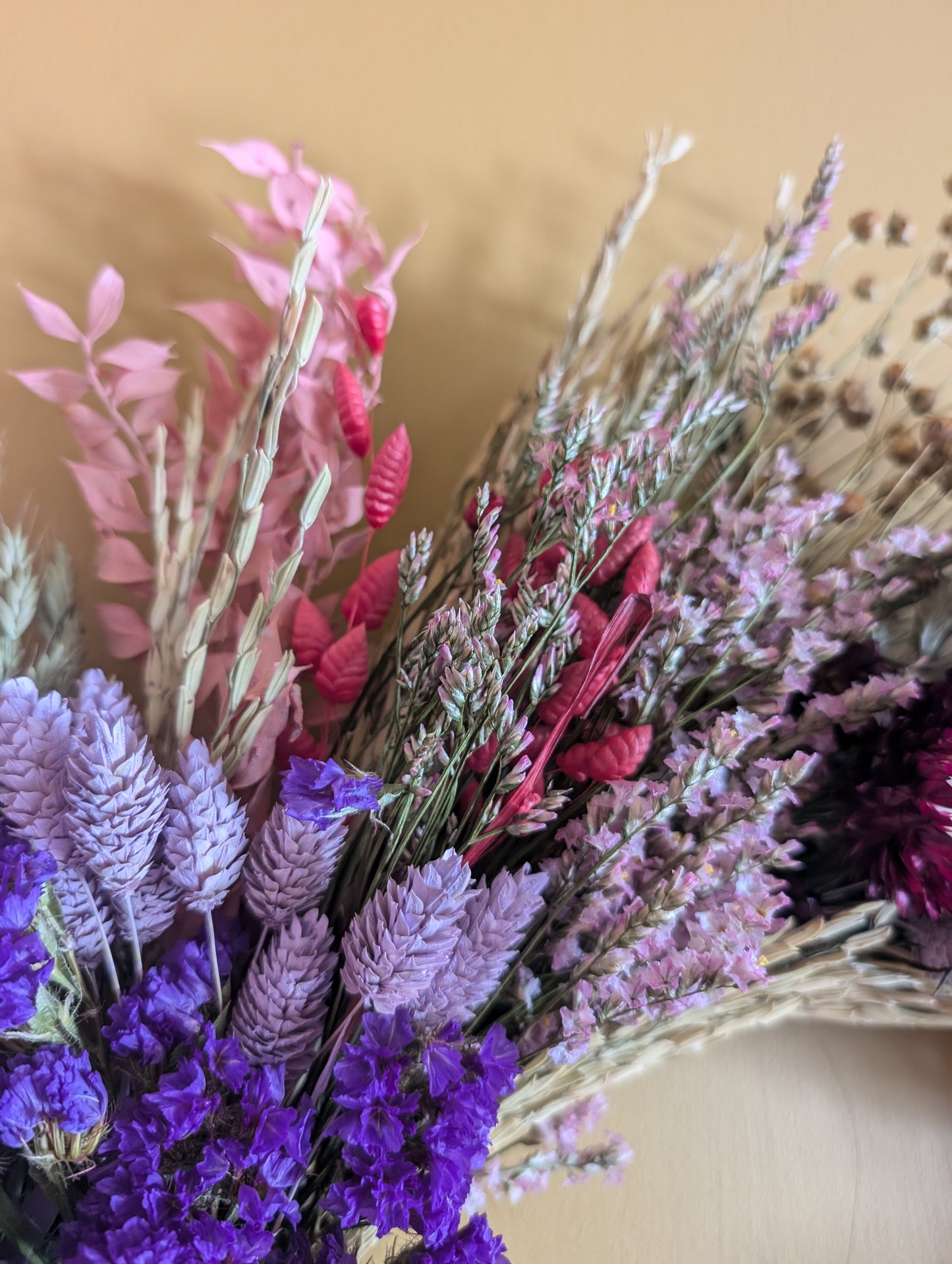 Pink and Purple large wreath