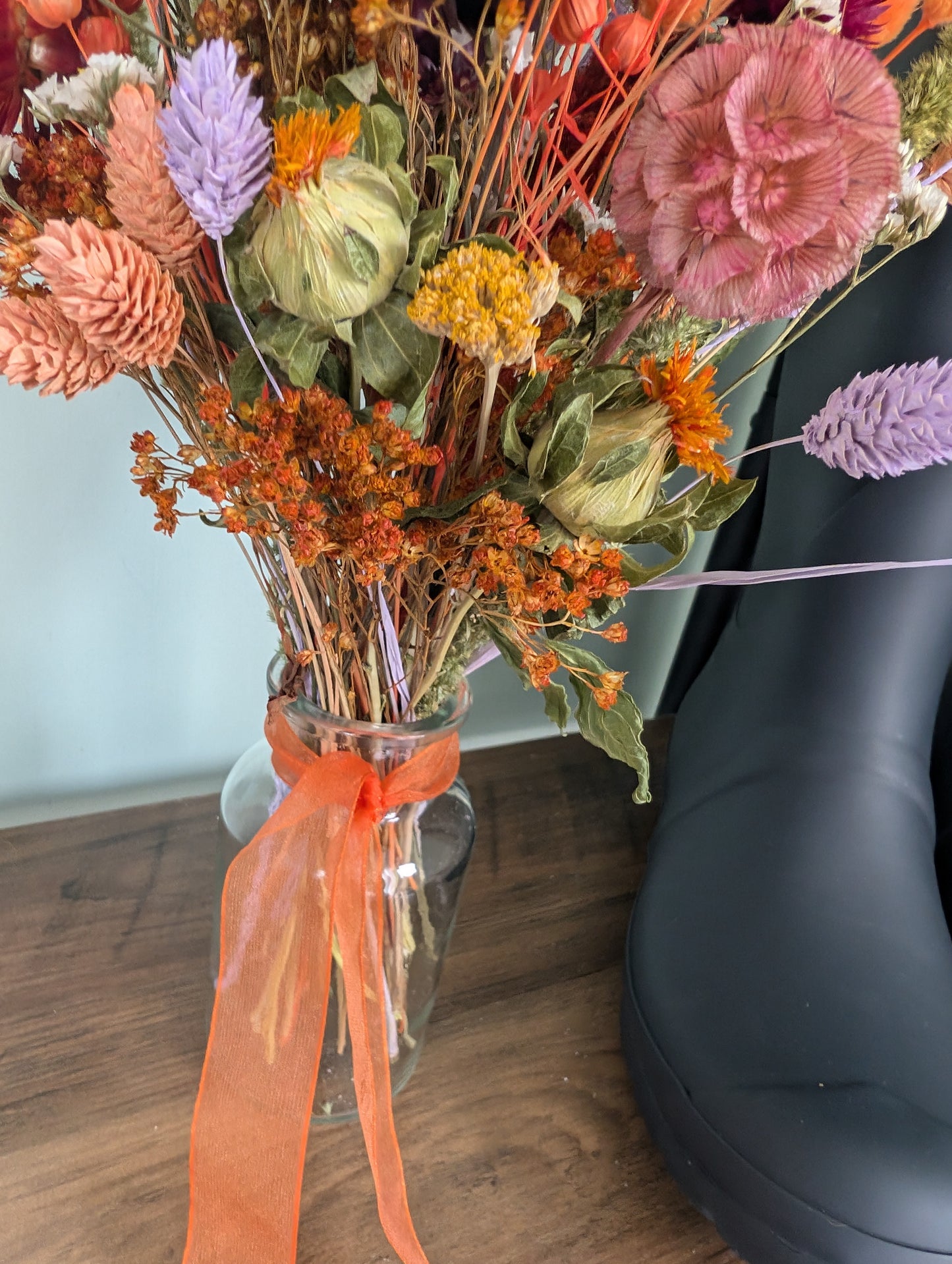 Hello October vase