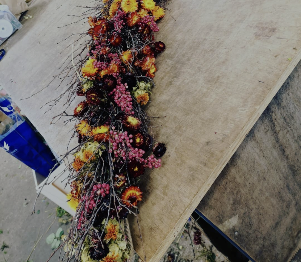 Dried Flower Garland