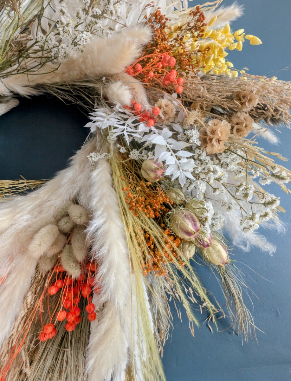 Extra large Pampas wreath