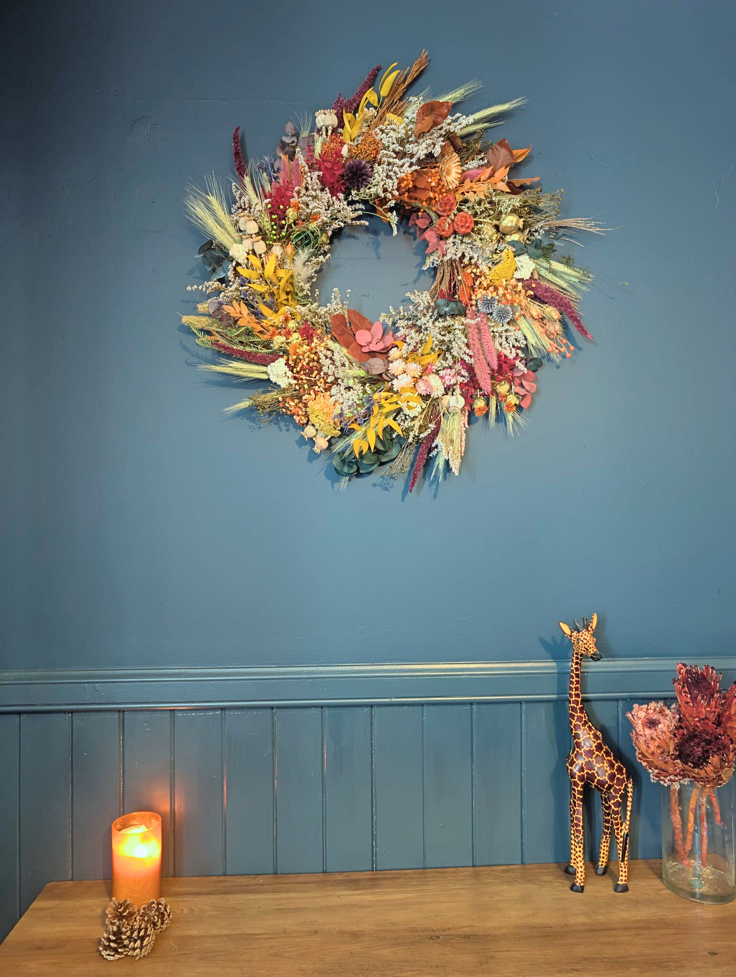 Extra large Autumn wreath