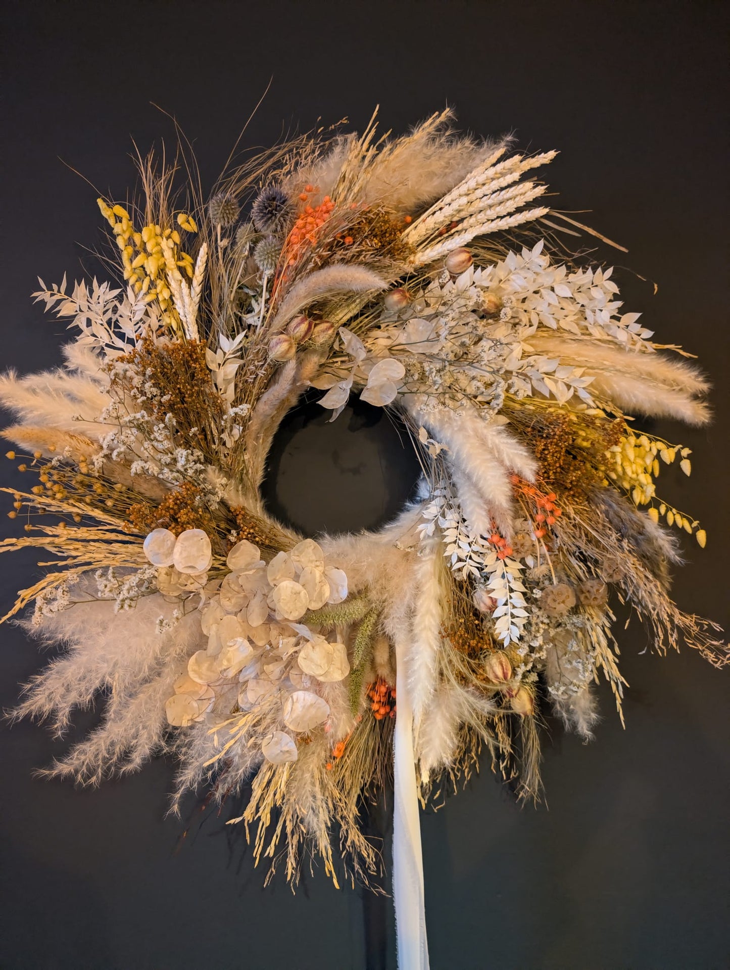 Raffle ticket Large Pampas wreath