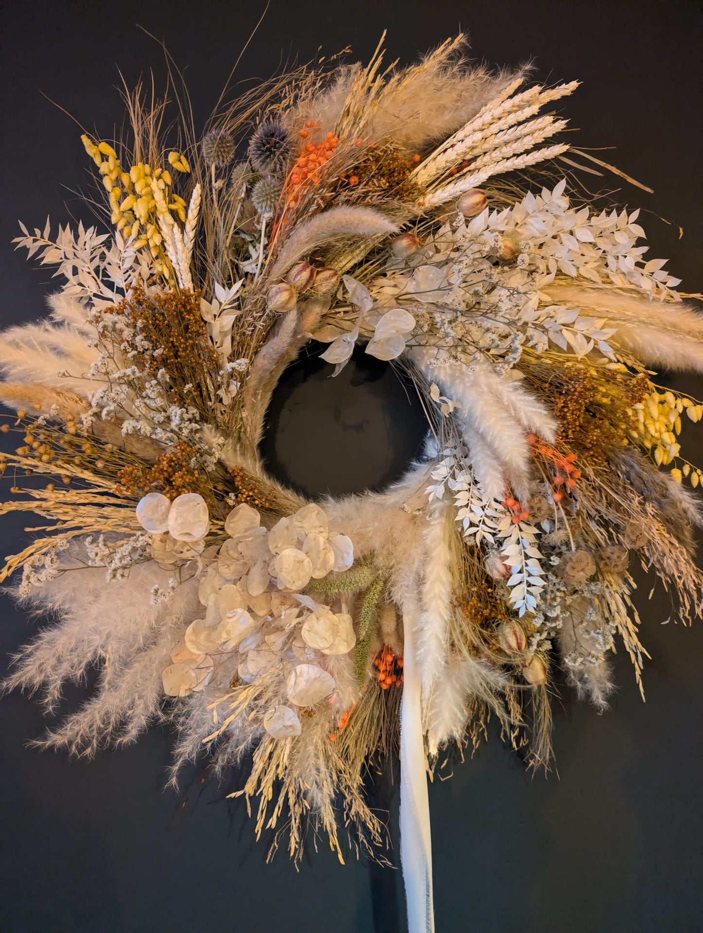 Raffle ticket Large Pampas wreath