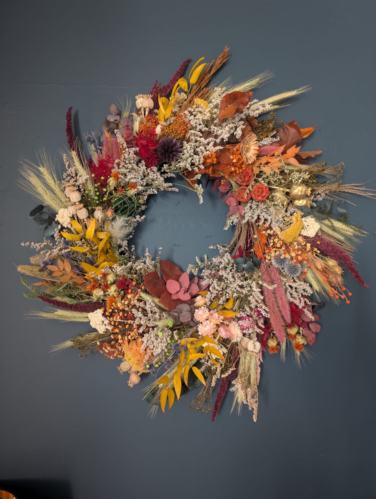Extra large Autumn wreath