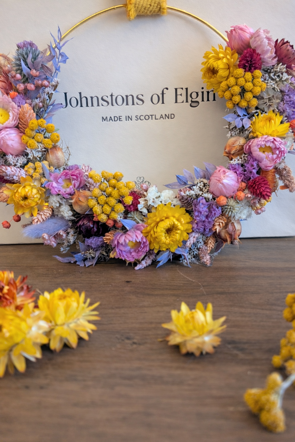 Johnstons of Elgin Spring hoop workshop