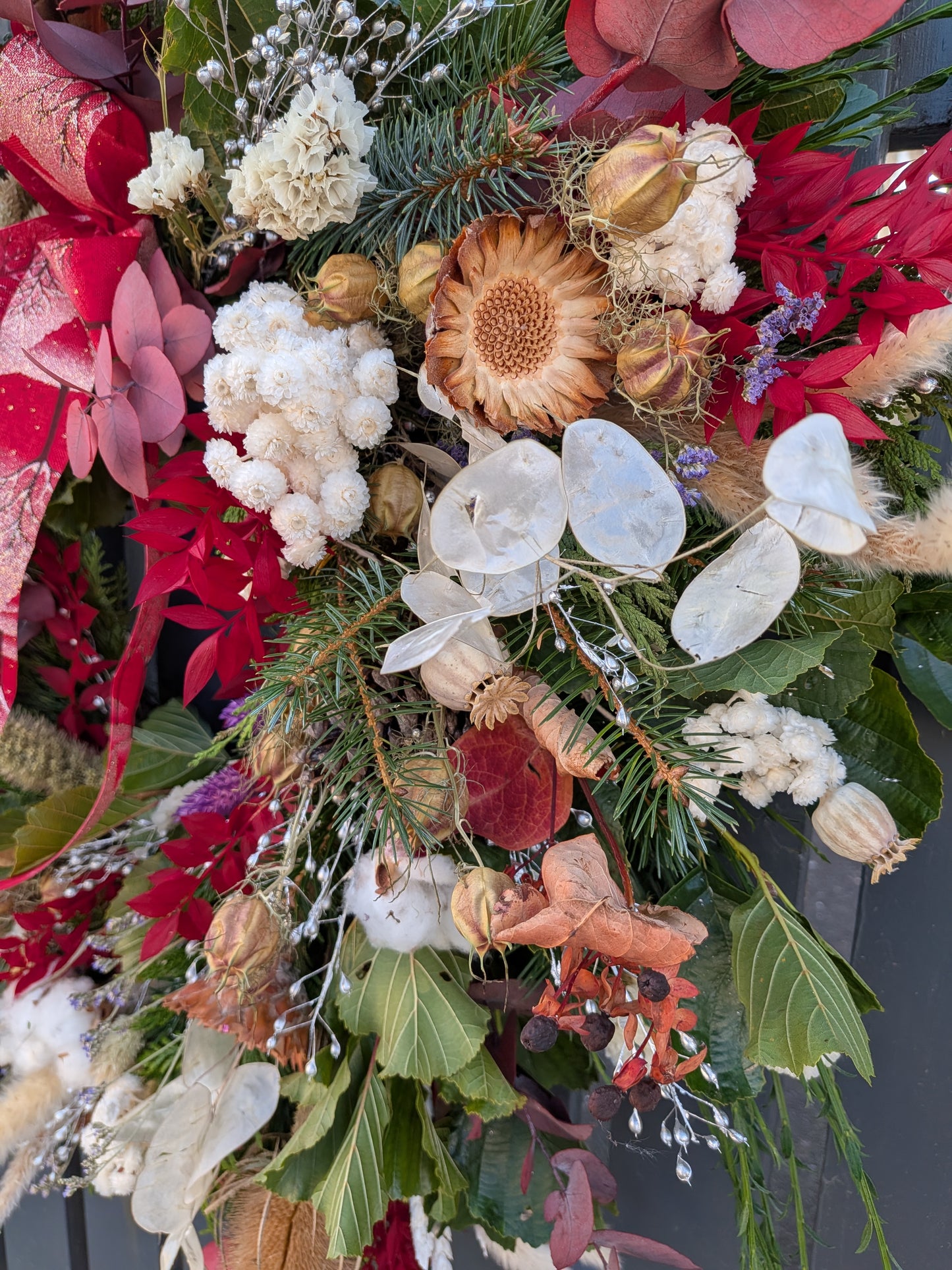 Christmas door wreath