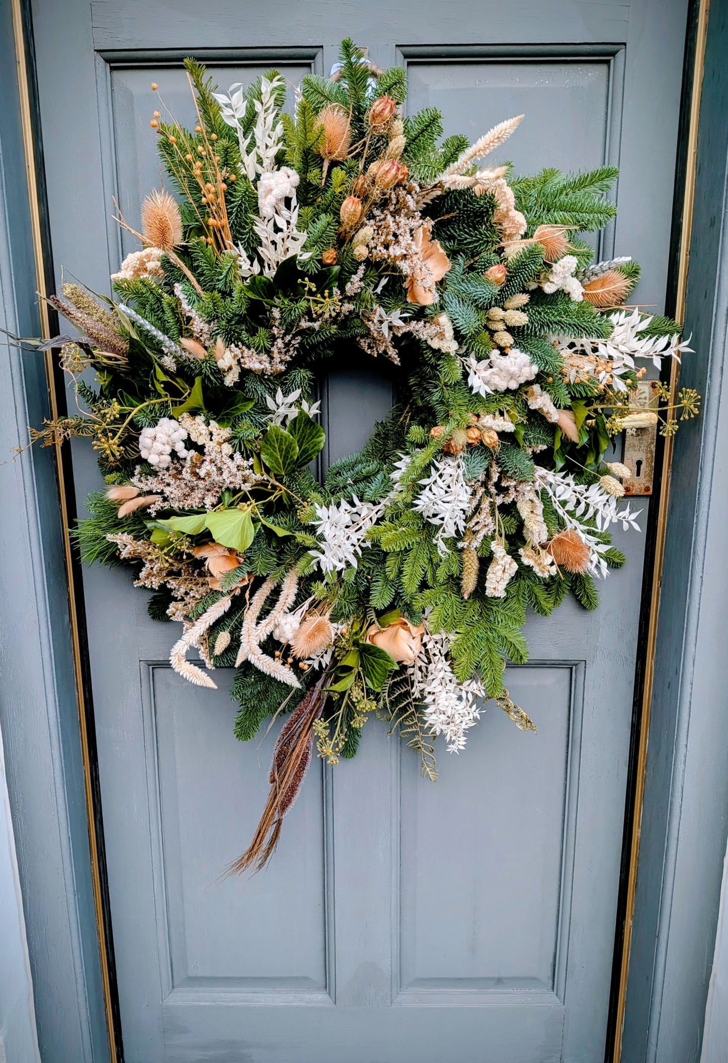 Pre order only* Supersized White Christmas wreath