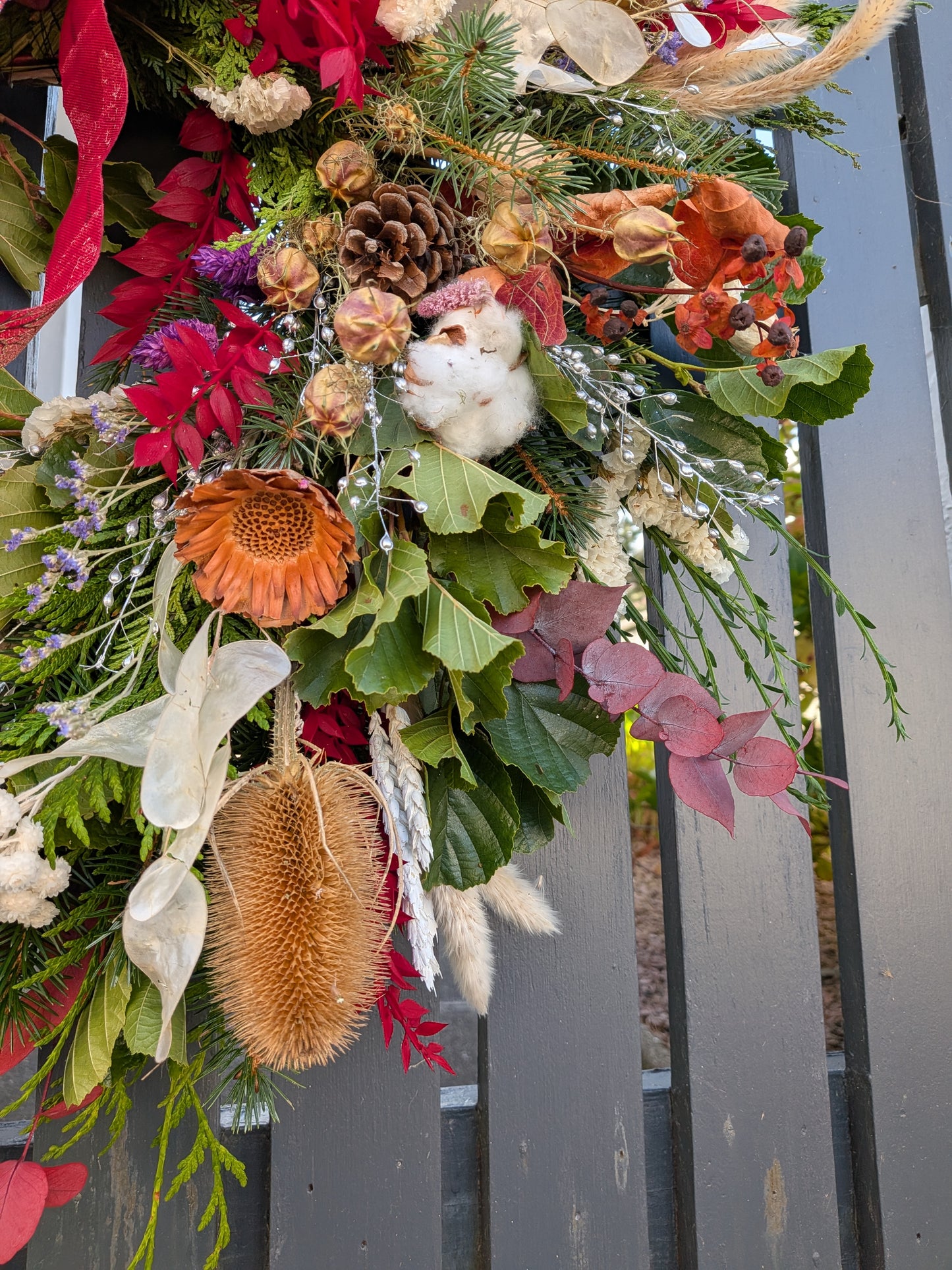Christmas door wreath