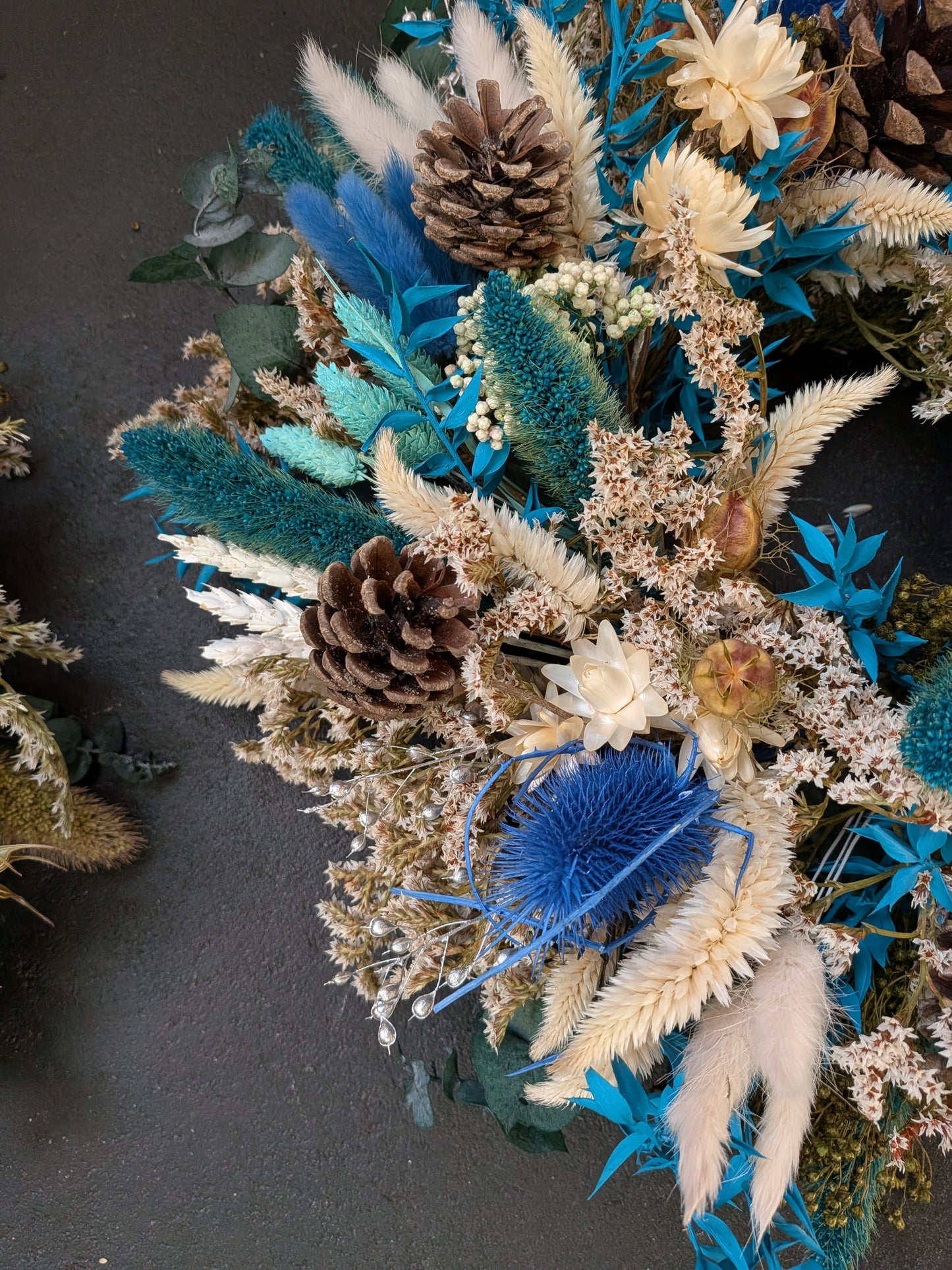 Christmas wreath for grave/cemetery