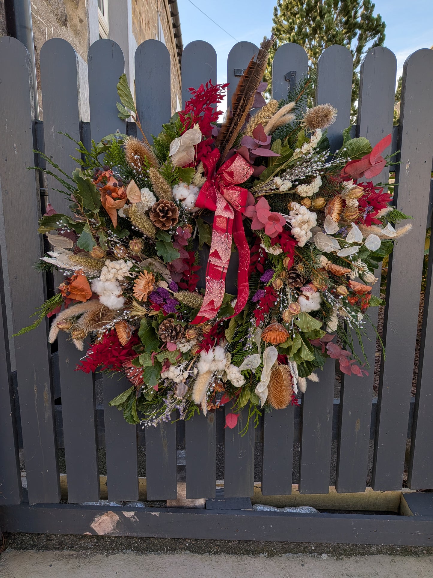 Christmas door wreath