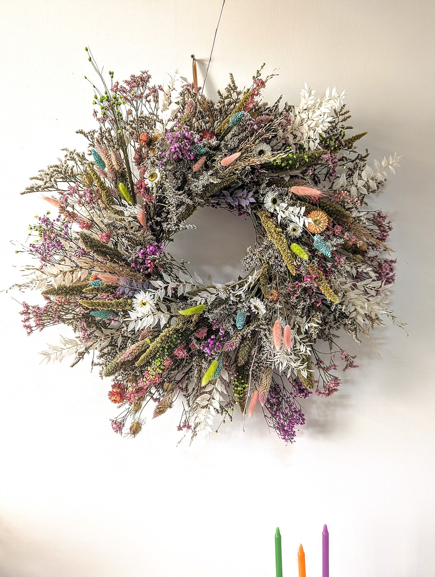 Pastel large wreath