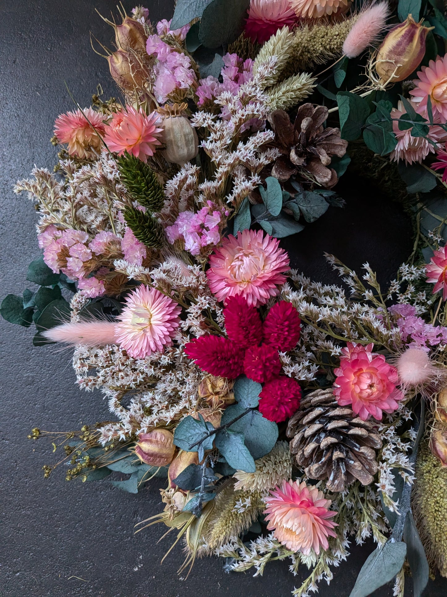 Christmas wreath for grave/cemetery